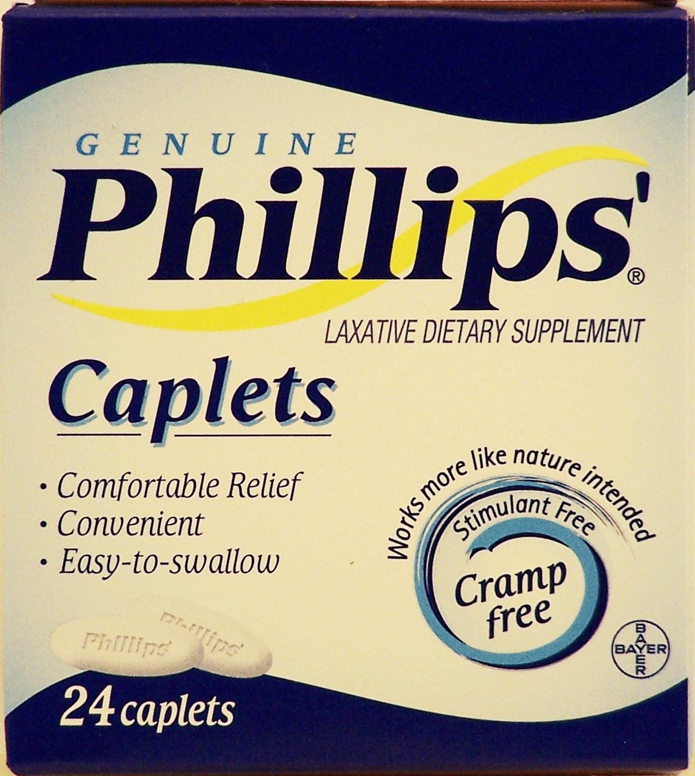 Phillips  laxative dietary supplement, stimulant/cramp free Full-Size Picture